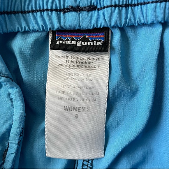 Blue Patagonia Shorts Women’s - Picture 3 of 14